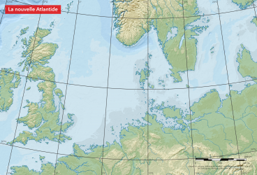 L'Europe du nord-ouest après la montée des eaux