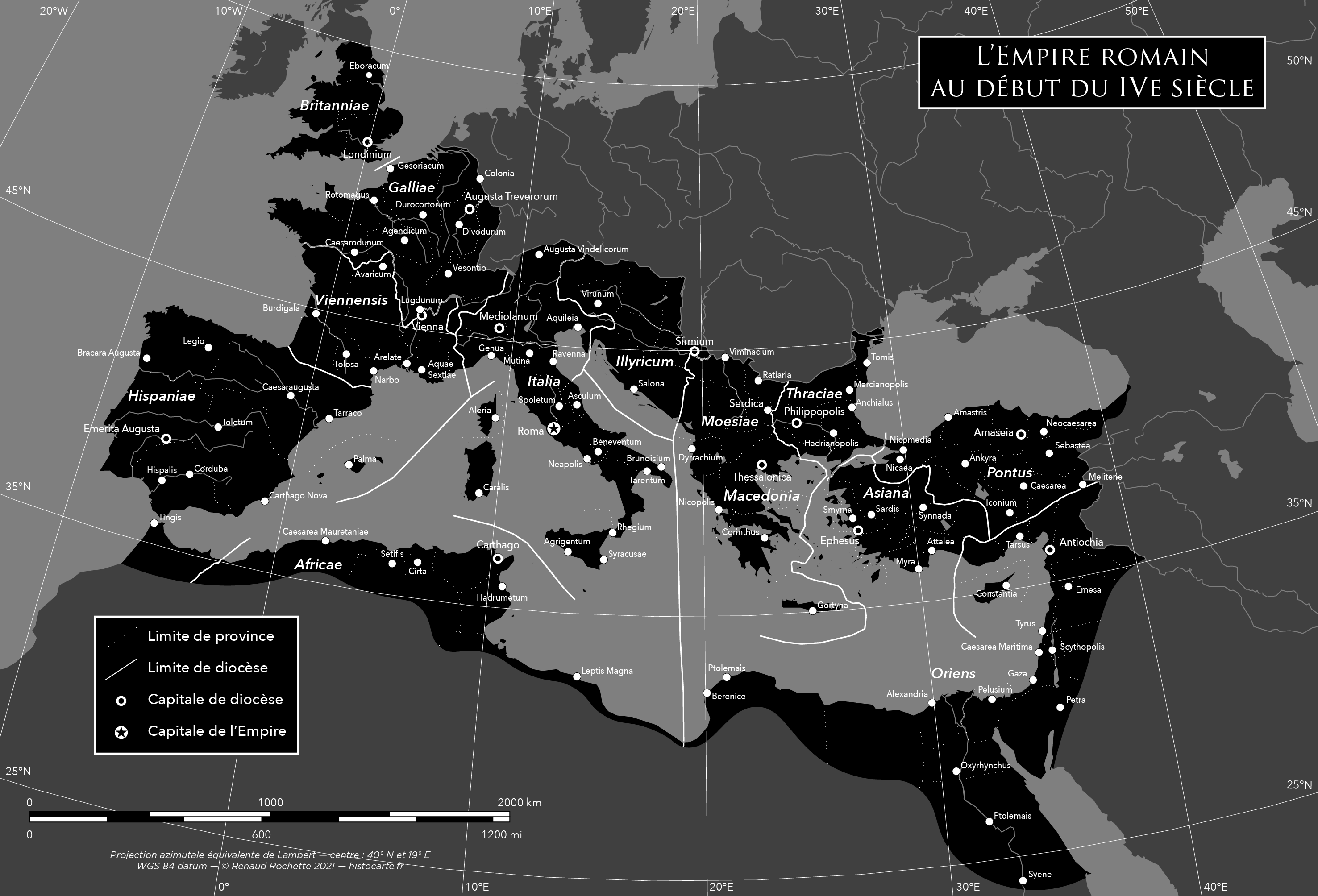 L'Empire romain vers 300