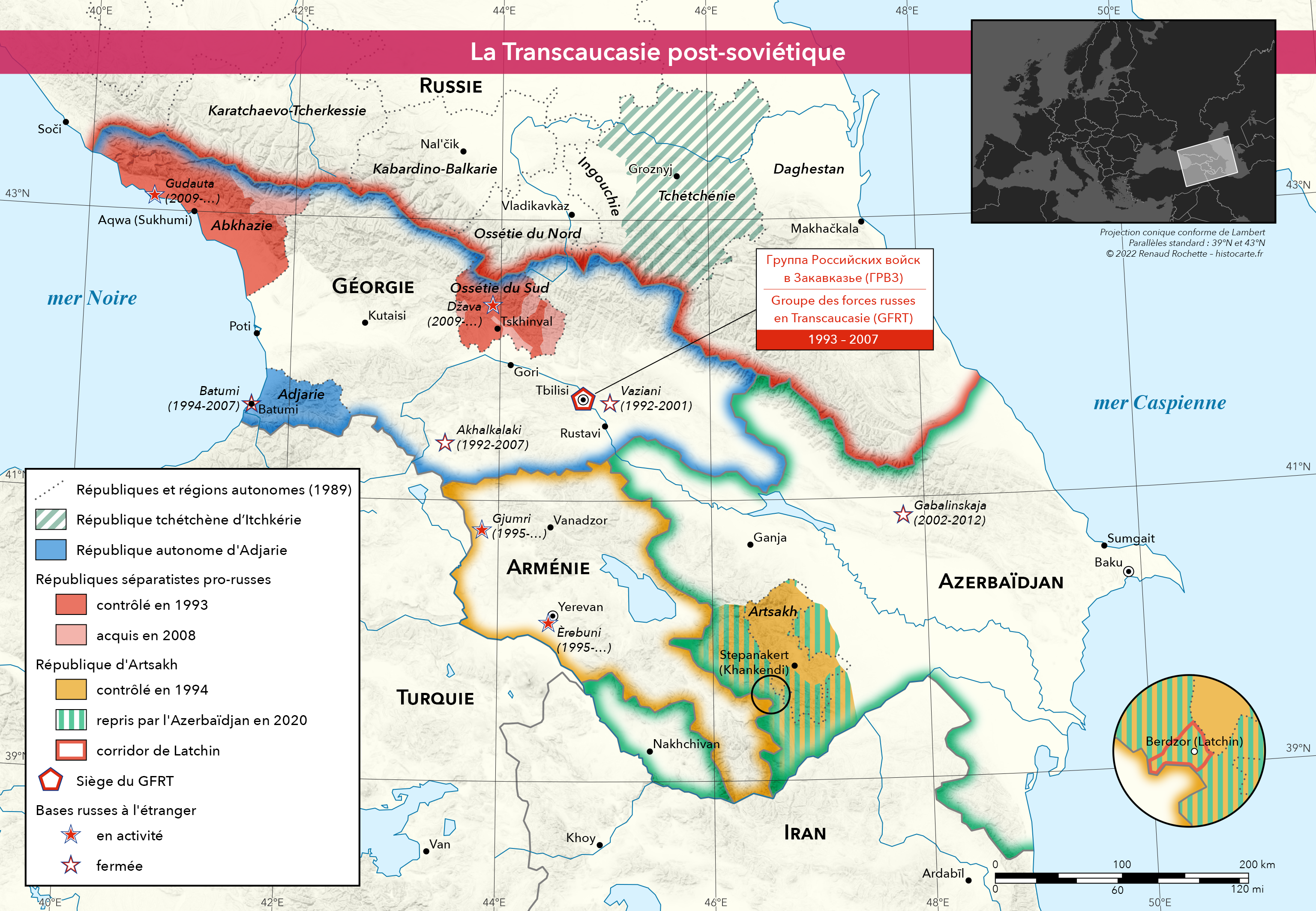 Transcaucasie post soviétique